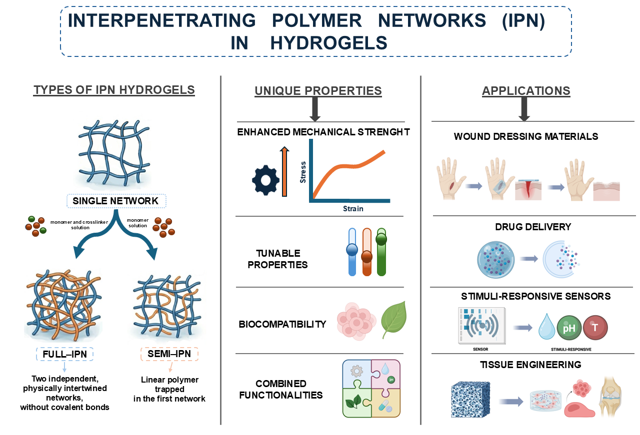 IPN hydrogels